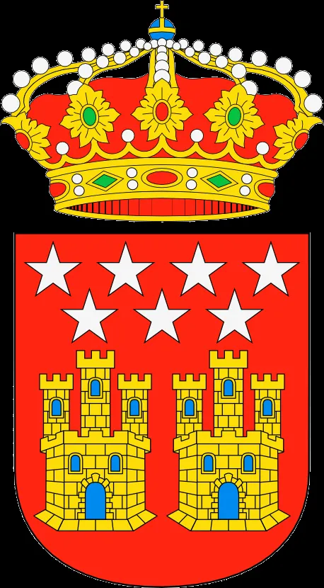 Dibujo HERÁLDICO: Escudo de la Comunidad de Madrid Dibujo HERÁLDICO: Escudo de la Comunidad de Madrid