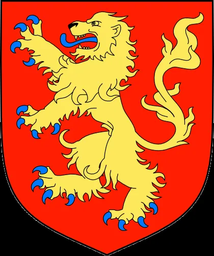 Dibujo HERÁLDICO: El primer escudo de Inglaterra Dibujo HERÁLDICO: El primer escudo de Inglaterra