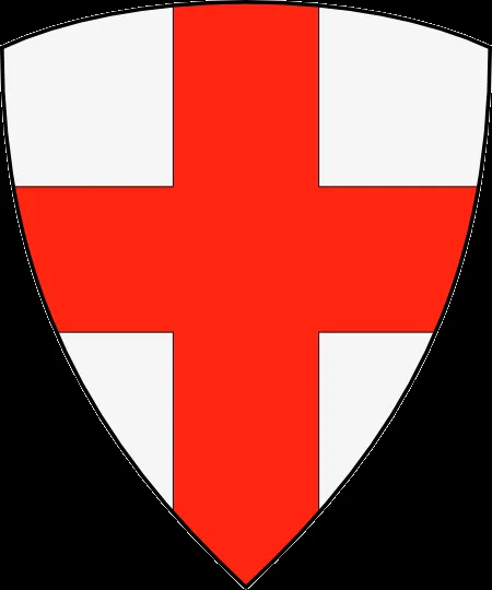 Dibujo HERÁLDICO: Escudo de San Jorge