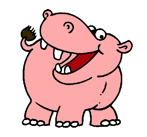 Dibujo de Hipopótamo pintado por Chancho en Dibujos.net el día 26 ... Dibujo de Hipopótamo pintado por Chancho en Dibujos.net el día 26 ...
