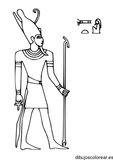 egipcios | Dibujos para Colorear