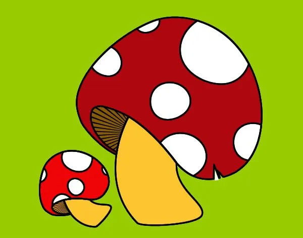 Dibujo de Honguitos pintado por Ririchio en Dibujos.net el día 19 ... Dibujo de Honguitos pintado por Ririchio en Dibujos.net el día 19 ...