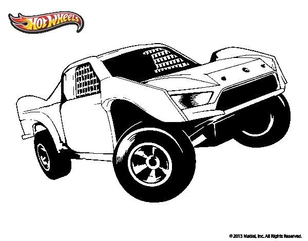 Dibujo de Hot Wheels Ford para Colorear - Dibujos.net Dibujo de Hot Wheels Ford para Colorear - Dibujos.net
