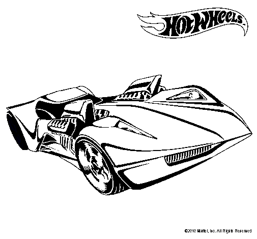 Dibujo de Hot Wheels 4 pintado por 2wee en Dibujos.net el día 15 ...