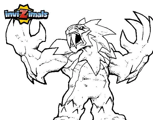 Dibujo de Icelion para Colorear - Dibujos.net Dibujo de Icelion para Colorear - Dibujos.net