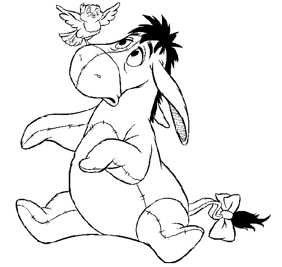 Dibujo de Igor con Pajarito para colorear ~ Dibujos para Colorear ...