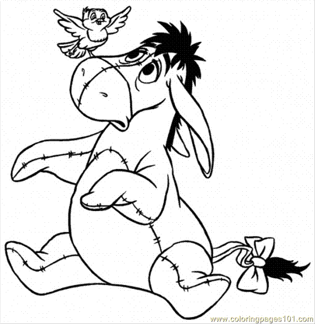Dibujo igor Winnie Pooh a color - Imagui