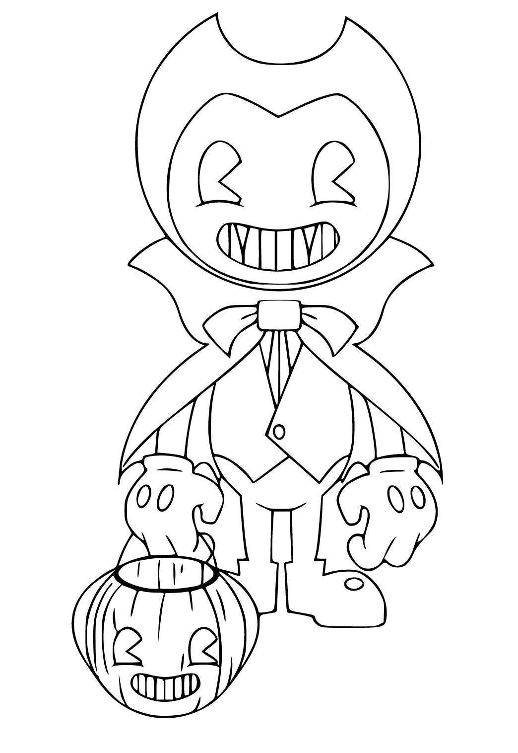 Dibujo e Imagen Flexible Víspera De Todos Los Santos para Colorear y Imprimir Gratis para Adultos y Niños - Lystok.com Dibujo e Imagen Flexible Víspera De Todos Los Santos para Colorear y Imprimir Gratis para Adultos y Niños - Lystok.com