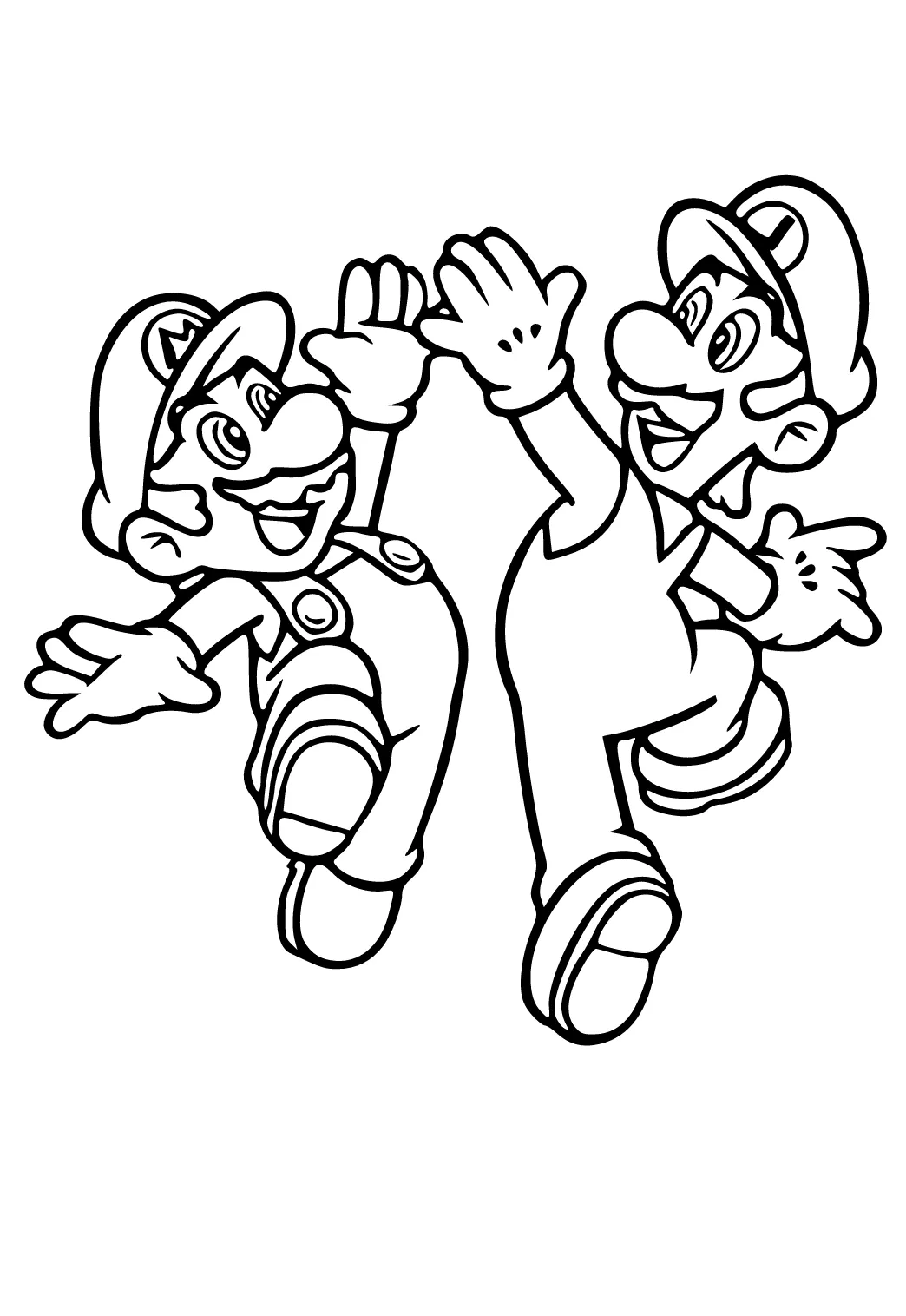 Dibujo e Imagen Luigi Amigos para Colorear y Imprimir Gratis para Adultos y Niños - Lystok.com Dibujo e Imagen Luigi Amigos para Colorear y Imprimir Gratis para Adultos y Niños - Lystok.com