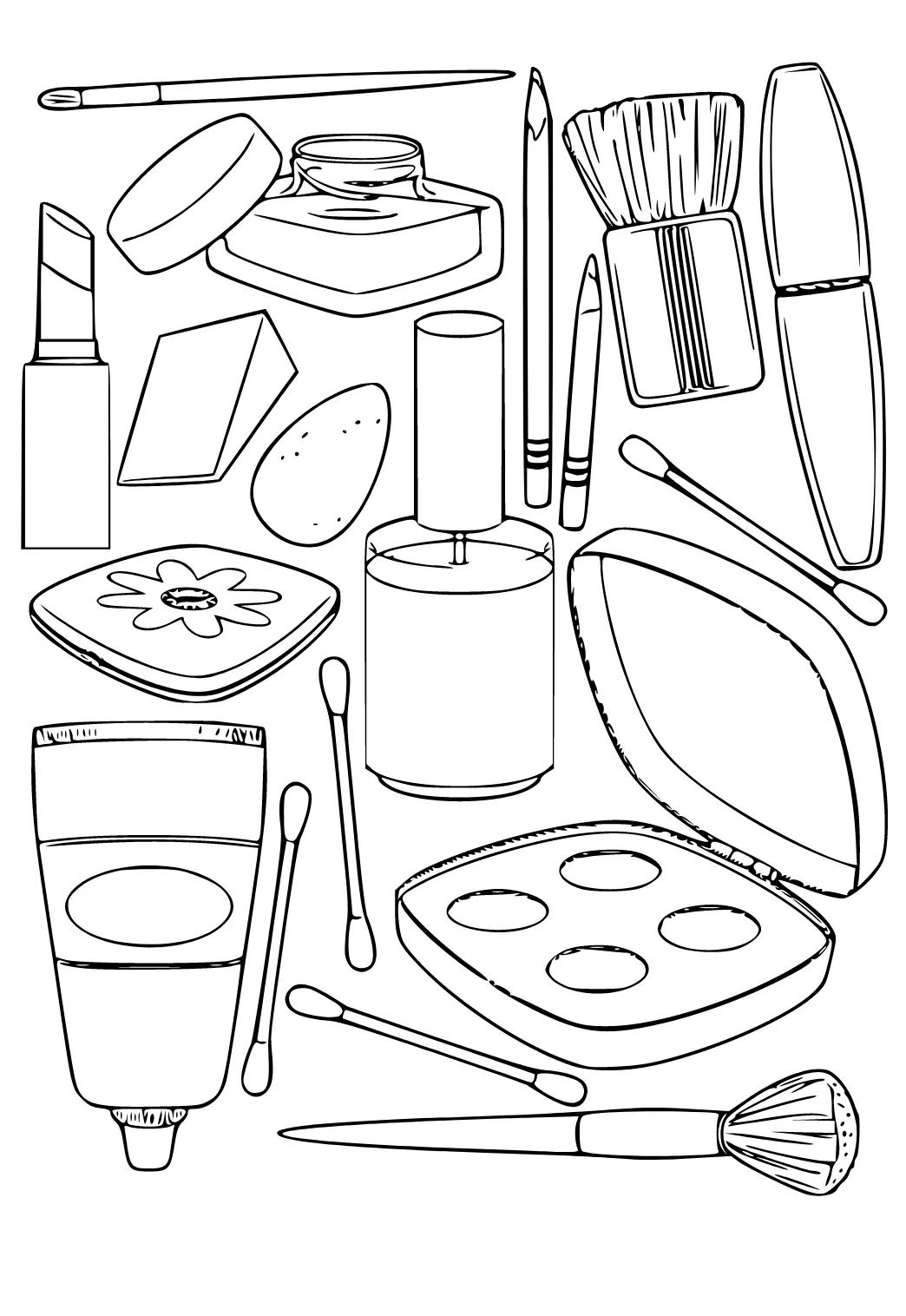 Dibujo e Imagen Maquillaje Productos Cosméticos para Colorear y Imprimir Gratis para Adultos y Niños - Lystok.com Dibujo e Imagen Maquillaje Productos Cosméticos para Colorear y Imprimir Gratis para Adultos y Niños - Lystok.com