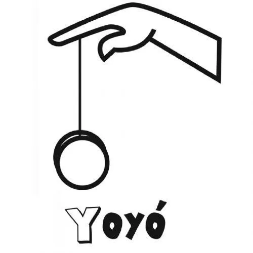 Dibujo para imprimir y colorear de un yoyó - Dibujos para colorear ... Dibujo para imprimir y colorear de un yoyó - Dibujos para colorear ...