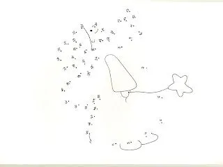 Dibujo para imprimir, unir los puntos y colorear un Angelito! para ... Dibujo para imprimir, unir los puntos y colorear un Angelito! para ...