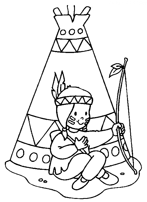 Dibujo de Indios ~ Vida Blogger