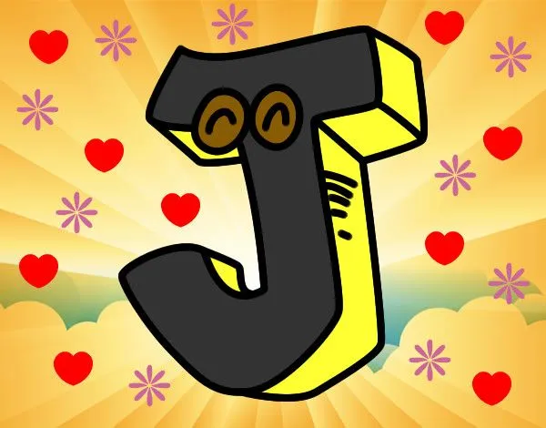 Dibujo de la inicial de mi amor pintado por Joelmary en Dibujos ... Dibujo de la inicial de mi amor pintado por Joelmary en Dibujos ...