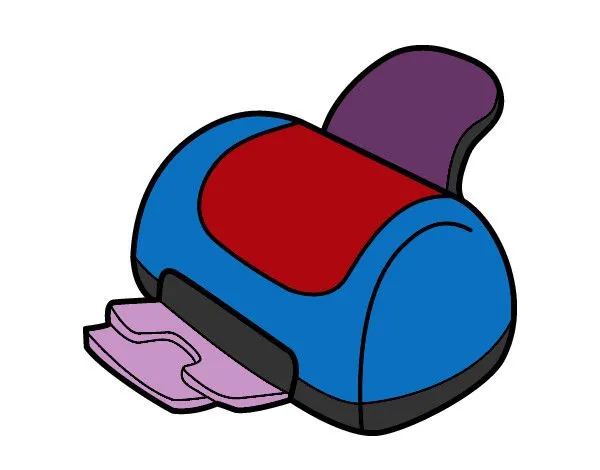 Dibujo de inpresora pintado por Vicoria en Dibujos.net el día 22 ...