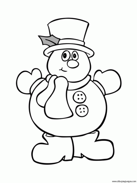 dibujo-invierno-008 | Dibujos y juegos, para pintar y colorear dibujo-invierno-008 | Dibujos y juegos, para pintar y colorear