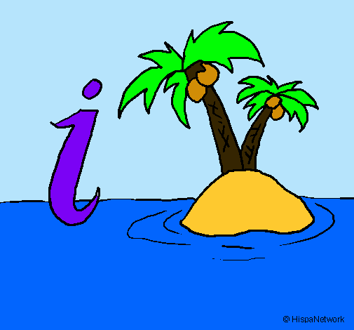 Dibujo de Isla pintado por Isia en Dibujos.net el día 25-02-11 a ... Dibujo de Isla pintado por Isia en Dibujos.net el día 25-02-11 a ...