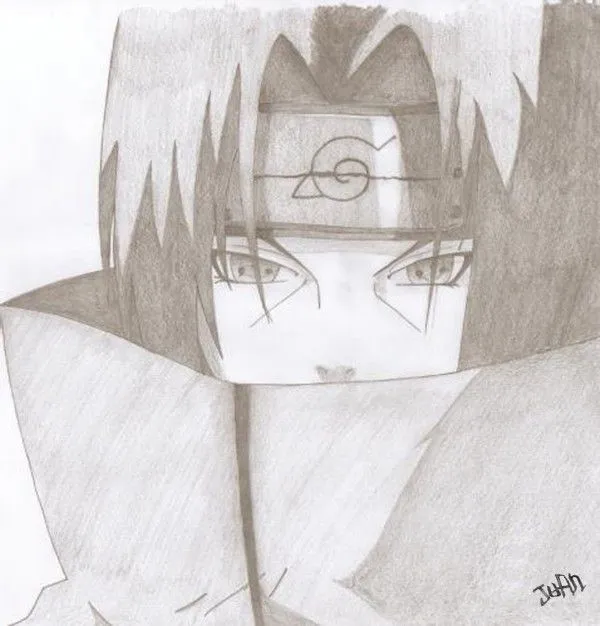 Mi dibujo Itachi - Wall Naruto