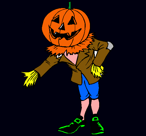 Dibujo de Jack-o'-lantern pintado por Jaloguin en Dibujos.net el ...