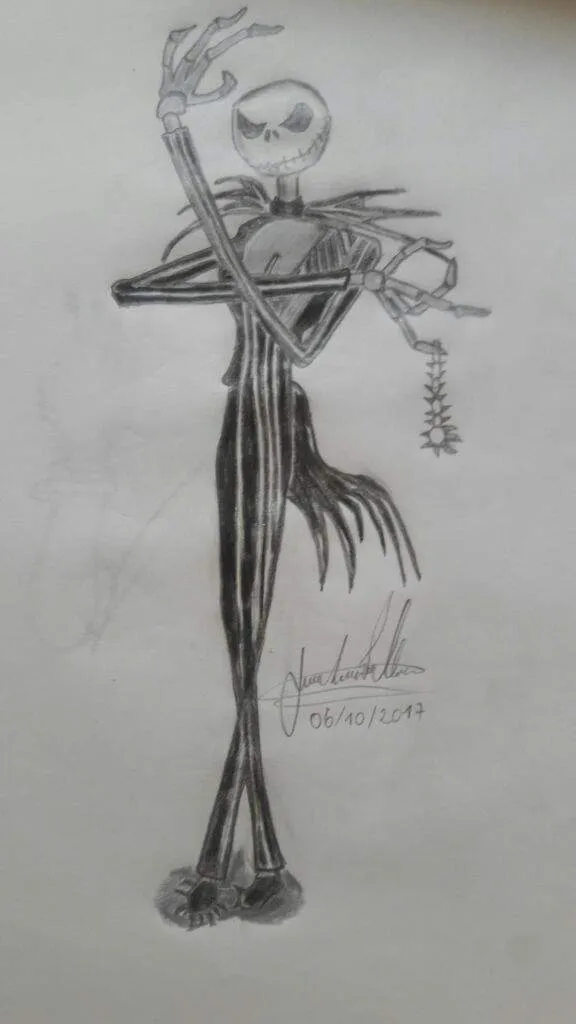 Dibujo de jack skellington | DibujArte Amino Dibujo de jack skellington | DibujArte Amino