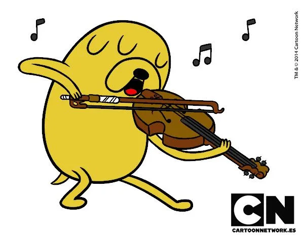 Dibujo de Jake tocando el violín pintado por Mflb2109 en Dibujos ... Dibujo de Jake tocando el violín pintado por Mflb2109 en Dibujos ...