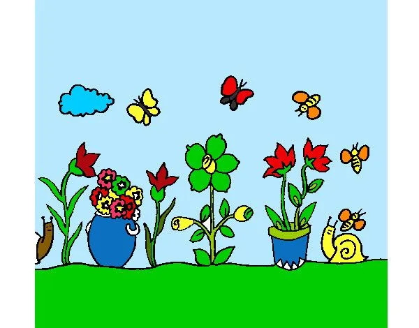 Dibujo de Jardín pintado por Deisyjuan en Dibujos.net el día 16-11 ...