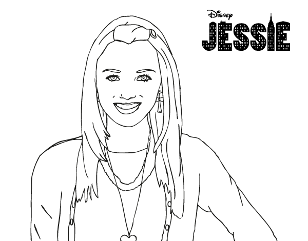 Dibujo de Jessie - Emma Ross para Colorear - Dibujos.net