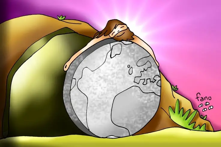 Dibujo de Jesús resucitando | Manualidades InfantilesManualidades ... Dibujo de Jesús resucitando | Manualidades InfantilesManualidades ...
