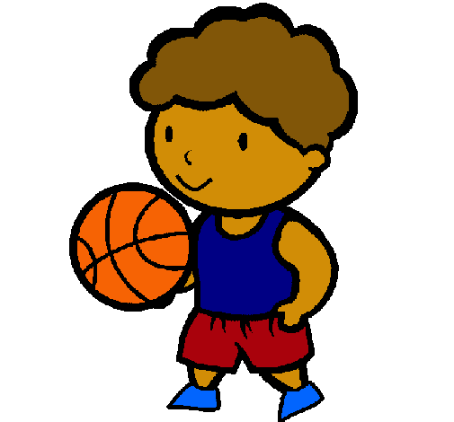 Dibujo de Jugador de básquet pintado por Basket en Dibujos.net el ...