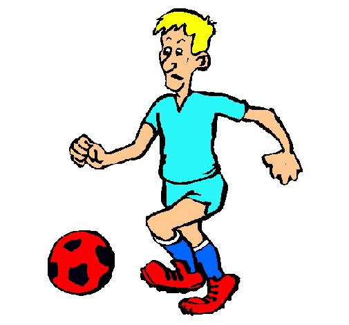Dibujo de Jugador de fútbol pintado por Nunca mas en Dibujos.net ... Dibujo de Jugador de fútbol pintado por Nunca mas en Dibujos.net ...