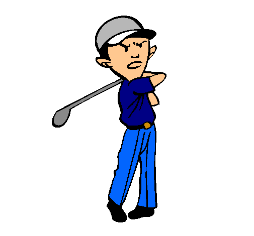 Dibujo de Jugador de golf pintado por Lauchispa en Dibujos.net el ...