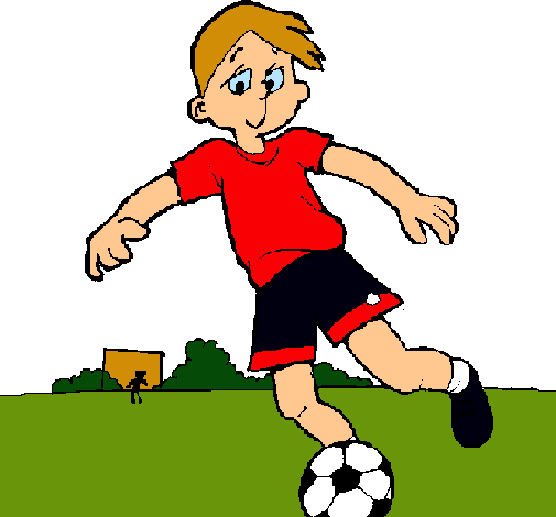 Dibujo de Jugar a fútbol pintado por Buonanotte en Dibujos.net el ... Dibujo de Jugar a fútbol pintado por Buonanotte en Dibujos.net el ...