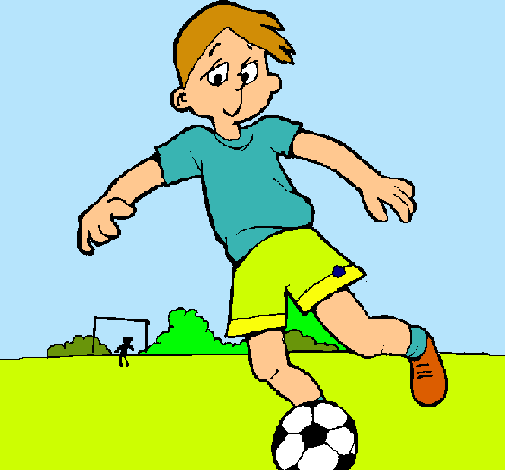 Dibujo de Jugar a fútbol pintado por Hvhvv en Dibujos.net el día ... Dibujo de Jugar a fútbol pintado por Hvhvv en Dibujos.net el día ...