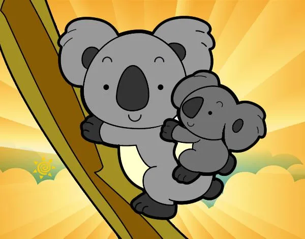 Dibujo de KOALA pintado por Lunna_ en Dibujos.net el día 13-03-12 ... Dibujo de KOALA pintado por Lunna_ en Dibujos.net el día 13-03-12 ...