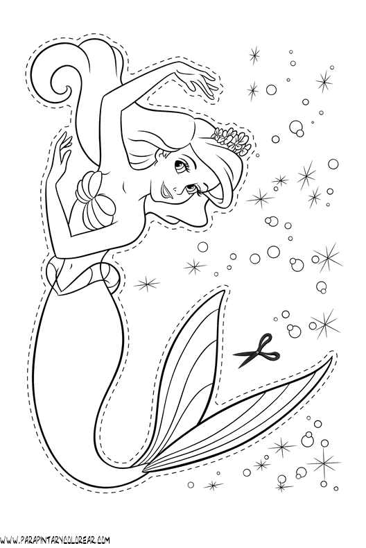 dibujo-la-sirenita-walt-disney-022