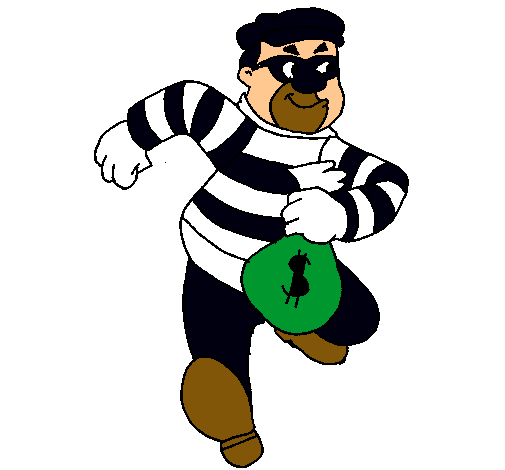 Dibujo de Ladrón pintado por Dinero en Dibujos.net el día 02-02-11 ... Dibujo de Ladrón pintado por Dinero en Dibujos.net el día 02-02-11 ...