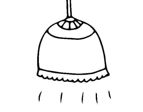 Dibujo de Lámpara para Colorear - Dibujos.net Dibujo de Lámpara para Colorear - Dibujos.net