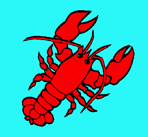 Dibujo de Langosta pintado por Langostino en Dibujos.net el día 20 ...