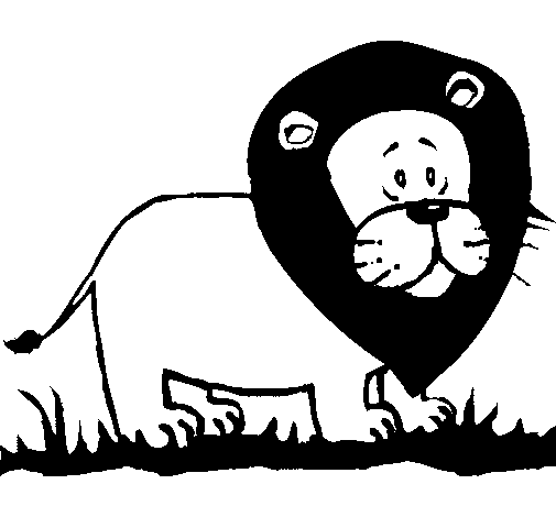 Dibujo de León melenudo para Colorear - Dibujos.net Dibujo de León melenudo para Colorear - Dibujos.net