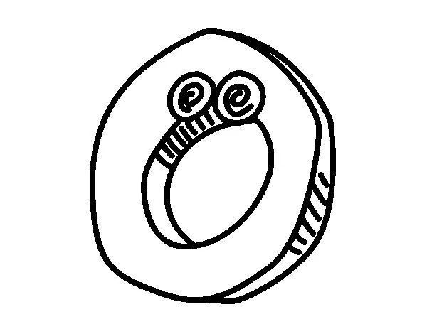 Dibujo de Letra O para Colorear - Dibujos.net Dibujo de Letra O para Colorear - Dibujos.net
