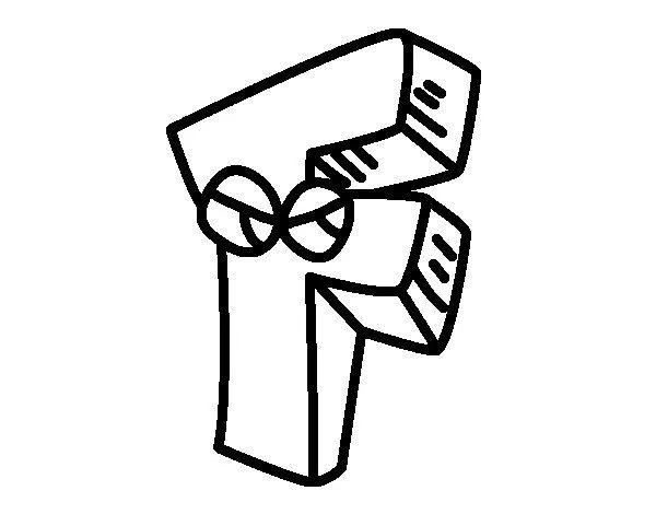 Dibujo de Letra F para Colorear - Dibujos.net Dibujo de Letra F para Colorear - Dibujos.net