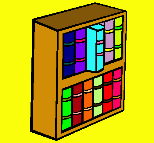 Dibujo de Librería pintado por Estanteria en Dibujos.net el día 07 ...