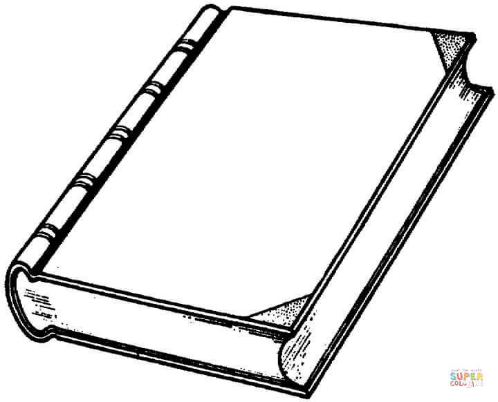 Dibujo de Un Libro para colorear | Dibujos para colorear imprimir ... Dibujo de Un Libro para colorear | Dibujos para colorear imprimir ...