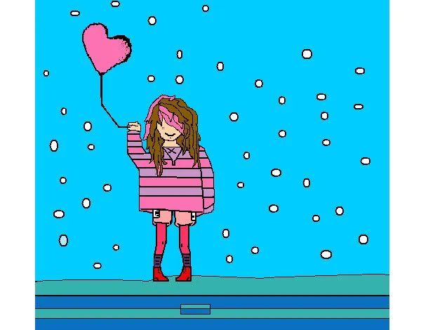 Dibujo de locura de nieve!!! pintado por Fantasiosa en Dibujos.net ... Dibujo de locura de nieve!!! pintado por Fantasiosa en Dibujos.net ...