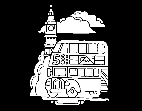 Dibujo de Londres para Colorear - Dibujos.net Dibujo de Londres para Colorear - Dibujos.net