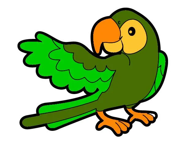 Dibujo de loro pintado por Juliana82 en Dibujos.net el día 20-07 ... Dibujo de loro pintado por Juliana82 en Dibujos.net el día 20-07 ...