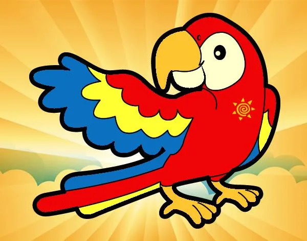 Dibujo de loroo tipo guacamayo pintado por Megacool en Dibujos.net ... Dibujo de loroo tipo guacamayo pintado por Megacool en Dibujos.net ...