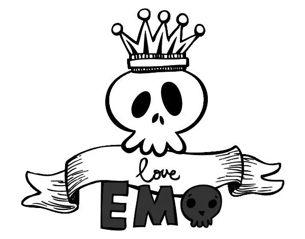 Dibujo de Love Emo pintado por Laturra en Dibujos.net el día 01-07 ... Dibujo de Love Emo pintado por Laturra en Dibujos.net el día 01-07 ...