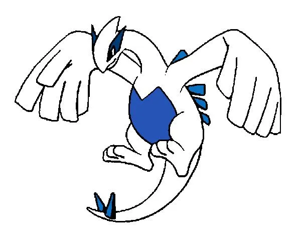 Dibujo de Lugia pintado por Manuxanero en Dibujos.net el día 06-07 ...