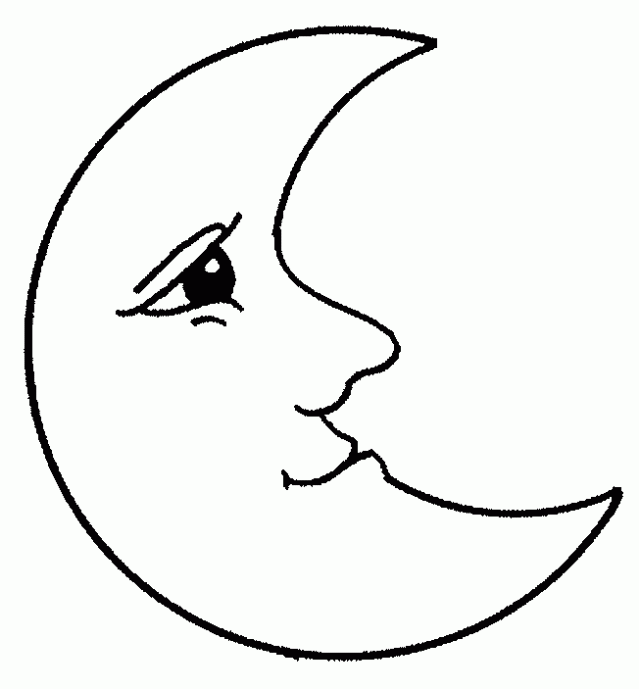 Dibujos lunas infantiles - Imagui